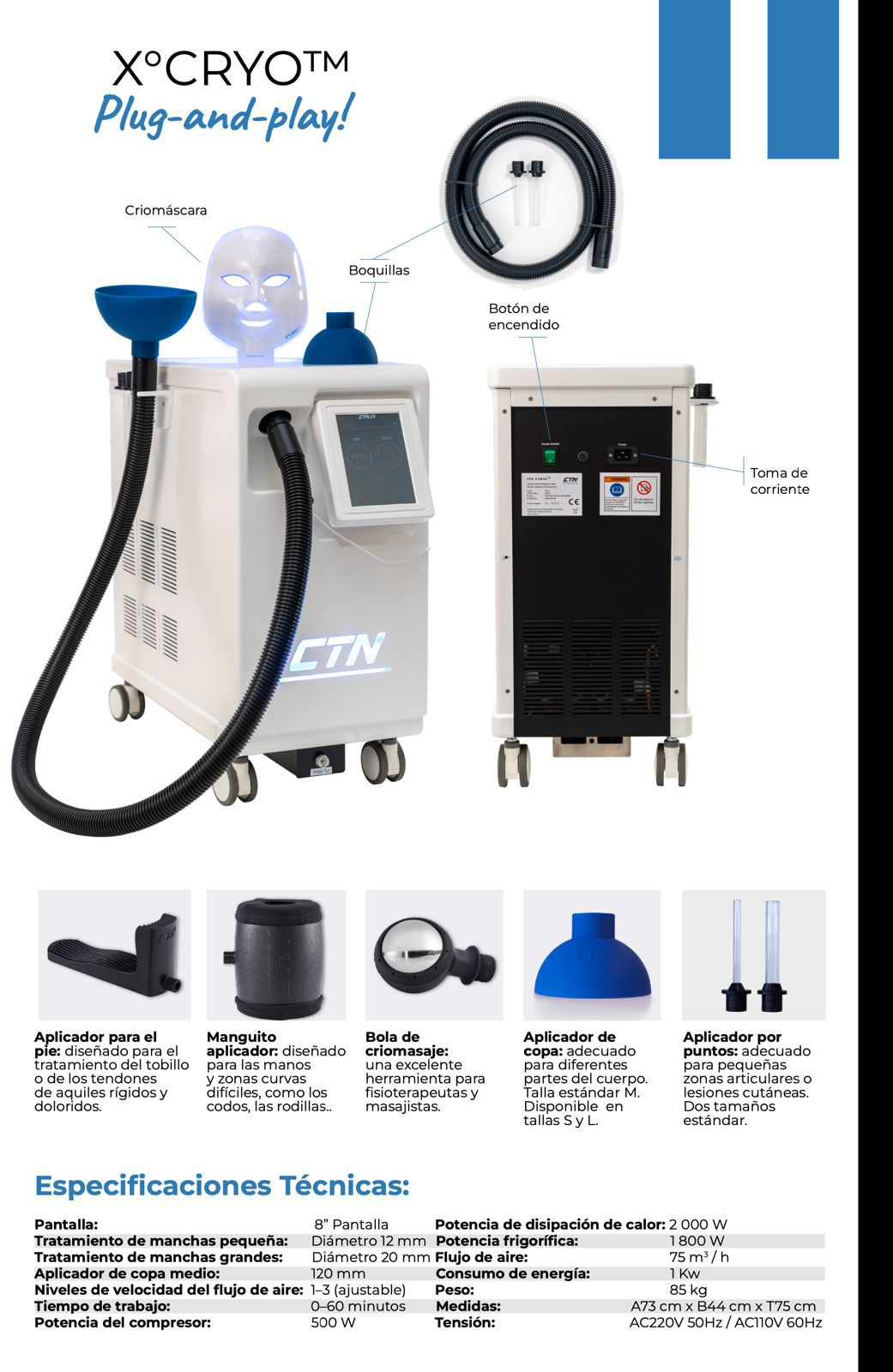 XCRYO - Crioterapia Localizada Deporte