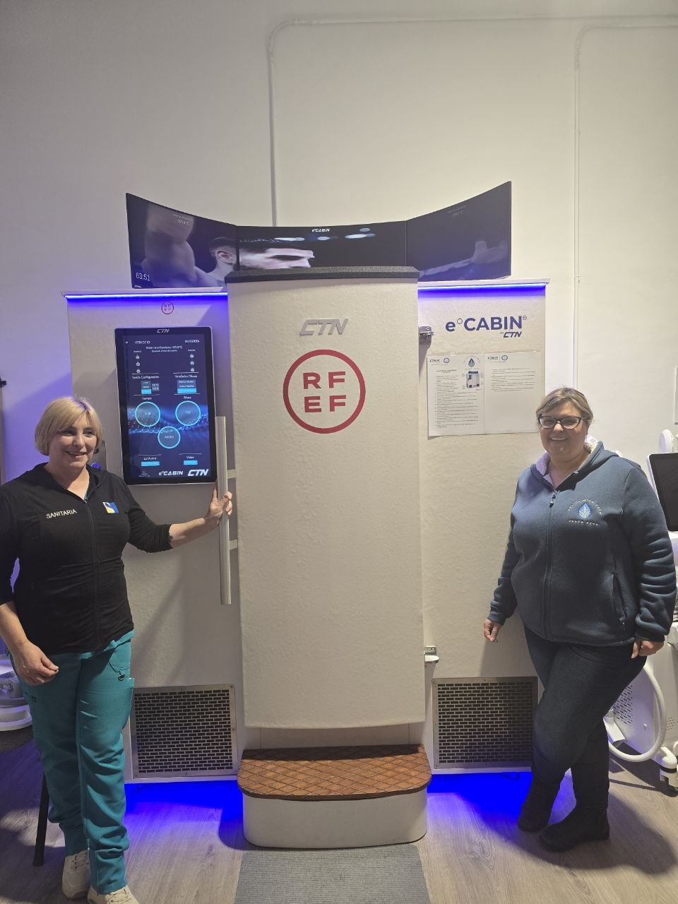 ECABIN - Crioterapia de Cuerpo Completo