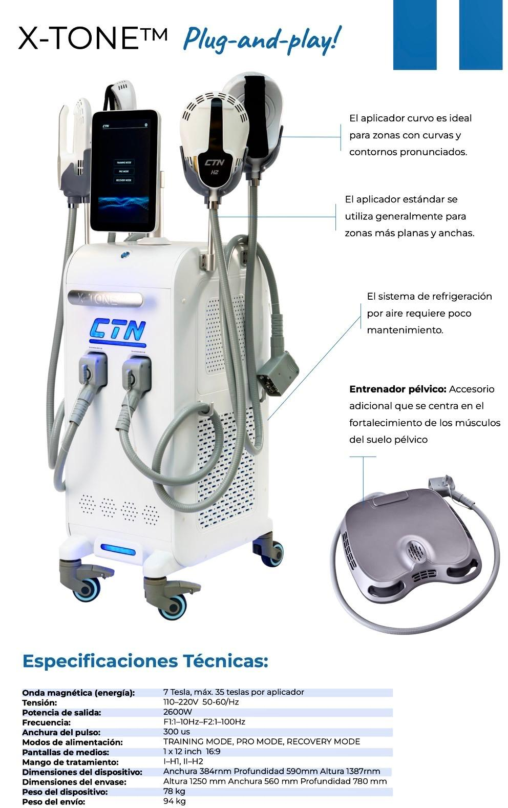 XTONE - Electroestimulación Deportiva